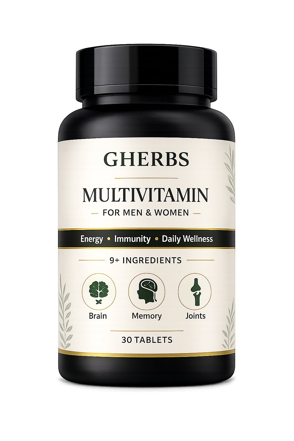 gherbs Multivitamin Bottle